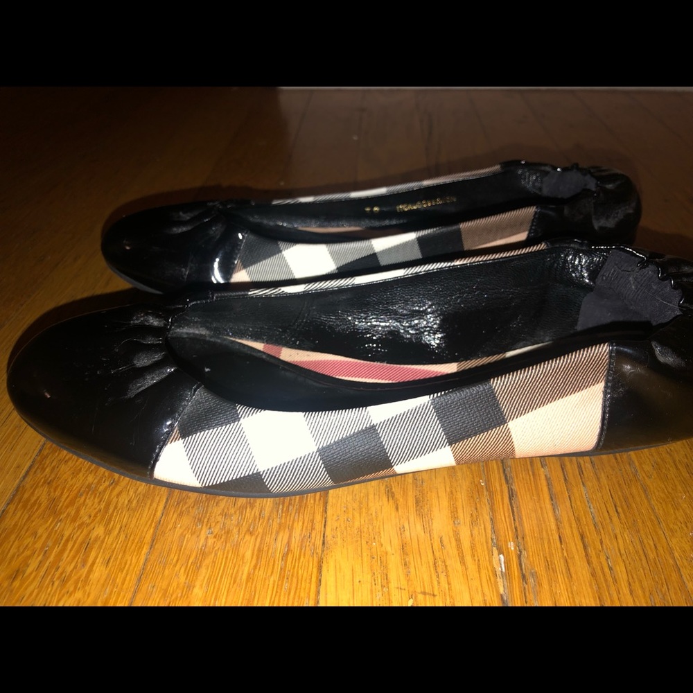 Black Burberry Women’s Flats